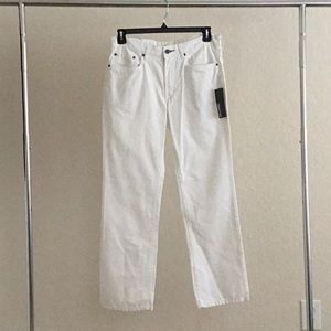 Kenneth Cole Reaction White Jeans 32x30 New!